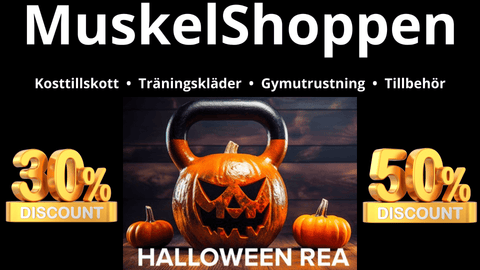 HALLOWEEN REA I VÅRA BUTIKER