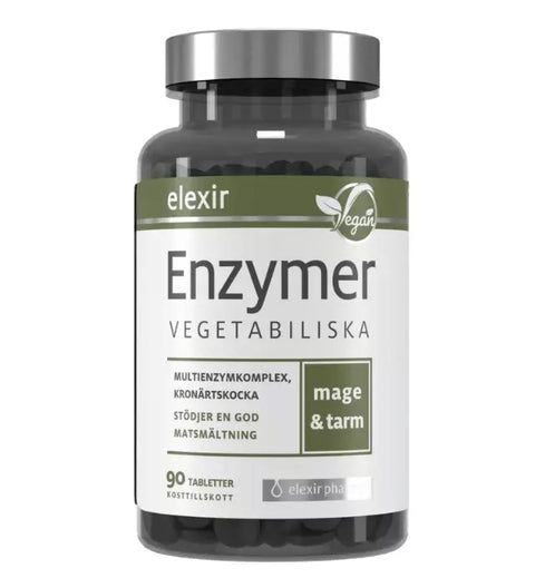 Elexir Enzymer 90 tabletter - Muskelshoppen