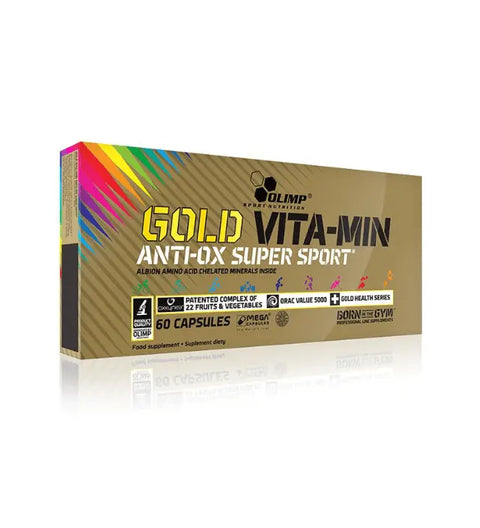 MuskelShoppen Olimp Sports Nutrition Gold Vita-Min Anti-Ox 60 kapslar