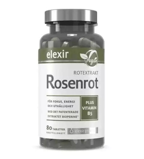 Elexir Rosenrot 80 tabletter - Muskelshoppen
